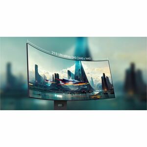 LG UltraGear 39GX900A-B 39" Class UW-QHD Curved Screen Gaming OLED Monitor - 21:9 - 39" Viewable - OLED - 3440 x 1440 - 1.