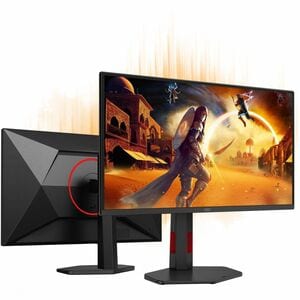 Moniteur LCD AOC Q25G4SR 24" Classe WQHD - 61 cm (24") Viewable - Technologie IPS - Résolution 2560 x 1440 - 0,30 ms - 300