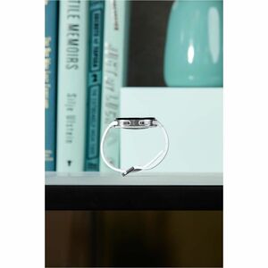 Samsung Galaxy Watch8 SM-L335F Smart Watch - 1168.40 mm Case Height - 1109.98 mm Case Width - Silver Case Color - White Ba