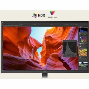 LG 32U720A-B 32"" Class 4K UHD LCD Monitor - 16:9 - 31.5"" Viewable - Vertical Alignment (VA) - 3840 x 2160 - 1.07 Billion