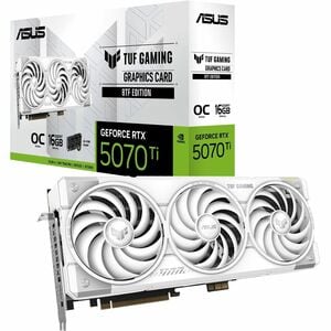 ASUS TUF Gaming GeForce RTX 5070 Ti 16GB GDDR7 BTF White OC Edition