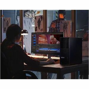 ThinkStation P3  Gen2 Tower Ultra9 285K vPro 64GB 2x32GB 1TB SSD + 2TB SATA HDD Optical Drive NVIDIA RTX4000-20GB WIFI+BT 