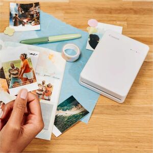 Canon SELPHY QX20 Dye-Sublimations-Drucker - Farbe - Tragbar - Weiß - 287 x 287 dpi Druckauflösung - Wireless LAN - USB