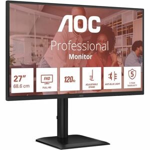 AOC 27E4CV 27 Zoll Klasse Full HD LCD-Monitor - 16:9 Format - 68,6 cm (27 Zoll) Viewable - IPS-Technologie (In-Plane-Switc