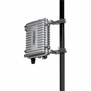 TRENDnet Industrial Outdoor 10G SFP+ to 10G PoE++ Media Converter (95W) - Network (RJ-45) - 1 x LC Ports - DuplexLC Port -