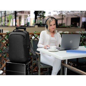 Estuche de transporte Dell EcoLoop Pro (Mochila) para 43.2cm (17") Portátil - Negro - Tela 840D, Plástico Body - Correa de