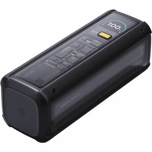 Cargador portátil Xiaomi HyperCharge - Negro - Para MacBook Pro, Smartphone - Ion Litio (Li-Ion) - 25000mAh - 212W - 6A - 