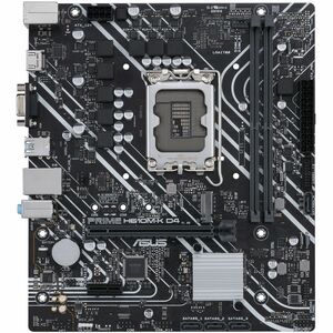 Carte Mère Asus Prime H610M-K D4 - Intel H610 Chipset - Socket LGA-1700 - Micro ATX - Cœur, Pentium Gold, Celeron processe