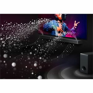 LG S80TR 5.1.3 Bluetooth Sound Bar Speaker - Google Assistant, Alexa Supported - Wall Mountable - Dolby Atmos, Dolby Digit