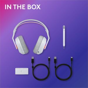 Logitech G Astro A20 X LIGHTSPEED Wireless Gaming Headset for PS5, Xbox, Switch, PC with 2-system PLAYSYNC Audio, Bluetoot