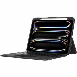 Targus VersaVu THZ988NO Tastatur/Cover (Folie) für 27,9 cm (11 Zoll) bis 33 cm (13 Zoll) Apple iPad Pro 11 (2024), iPad Pr