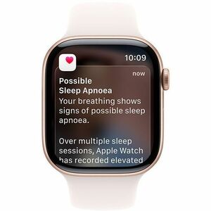 Watch Series 11�GPS�46mm�Rose Gold Aluminium Case with Light Blush Sport Band - S/M