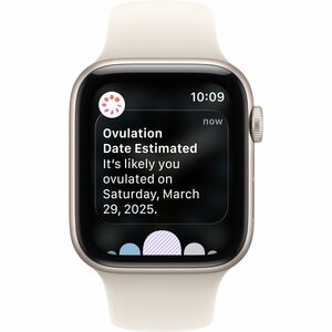 Apple Watch SE 3 Smart Watch - 44 mm Case Height - 38 mm Case Width - Starlight Case Color - Starlight Band Color - Alumin