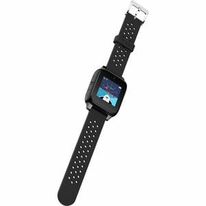 TCL MOVETIME MT46X Smartwatch - Kinder - Schwarz, Grau Body Color - Wireless LAN - 4G - Kamera, Push-Benachrichtigung, SMS