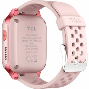 TCL MOVETIME MT46X Smartwatch - Kinder - Pink Body Color - Wireless LAN - 4G - Kamera, Push-Benachrichtigung, SMS, Alarm, 