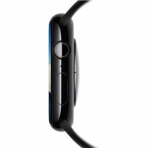 Apple Watch Series 11 Smart Watch - 42 mm Case Height - 36 mm Case Width - Jet Black Case Color - Black Band Color - Alumi