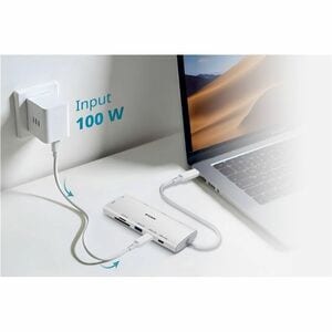 D-Link DUP-A01 USB Type C Docking Station for Notebook, Display Screen - Charging Capability - Memory Card Reader - SD - 2