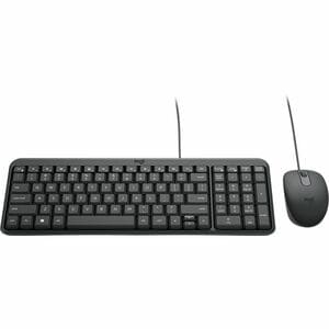 Logitech MK106 键盘鼠标 - QWERTY - 英文（美国） - A 型 USB 电缆 键盘 - 99 按键 - 键盘/键盘颜色: 黑色 - A 型 USB 电缆 鼠标 - 光学机械 - 3 按钮 - 滚轮 - 指点设备颜色: 黑