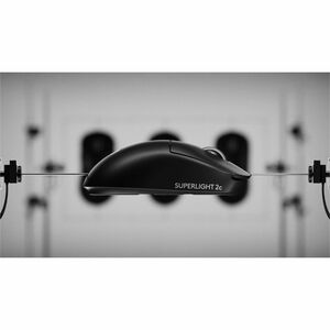 Logitech G PRO X SUPERLIGHT 2c Gaming Mouse - Radio Frequency - USB 2.0 - HERO 2 - 5 Button(s) - Black - Cable/Wireless - 
