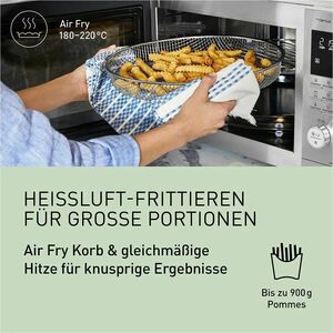 Panasonic NN-CD88QSEPG Microwave Oven - Stainless Steel - 34 L Capacity - Microwave, Baking, Convection, Frying - 7 Power 