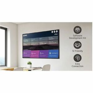 LG 55UH7N-E UHD Signage Display - 55" LCD - In-plane Switching (IPS) Technology - 24 Hours/7 Days Operation - 3840 x 2160 