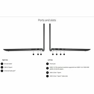 Dell Pro 15 Essential PV15250 39,6 cm (15,6 Zoll) Notebook - Full HD - 120 Hz - Intel Core i5 13. Gen. i5-1334U - 16 GB - 