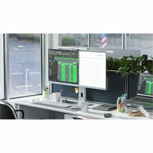 ALOGIC Edge 40" Ultrawide WQHD LCD Monitor with 90W PD, Silver, HDMI cable, USB-C cable, Power Adaptor