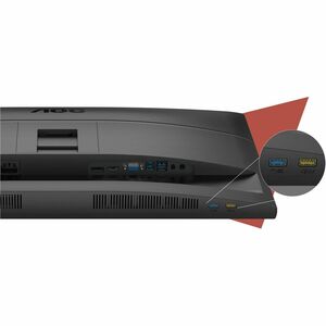 AOC CU34E4CW 34 Zoll Class Webcam UW-QHD Gekrümmter Bildschirm LED-Monitor - 21:9 Format - Schwarz - 86,4 cm (34 Zoll) Vie