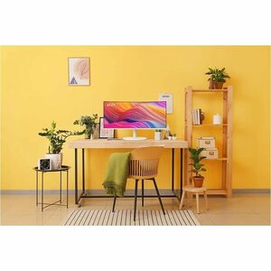 White 34 Curved 1500R VA UWQHD 120Hz 1ms USB-C 98W DP 2xHDMI USB Hub 2A1B KVM Height Adjustable Speakers 3Y