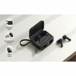 soundcore P41i True Wireless Earbud Stereo Earset - Black - Binaural - In-ear - Bluetooth - Noise Canceling