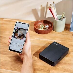 Canon SELPHY QX20 Dye-Sublimations-Drucker - Farbe - Tragbar - Dunkelgrau - 287 x 287 dpi Druckauflösung - Wireless LAN - USB