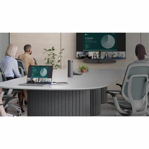 Logitech Transmisor de vídeo (emisor/receptor) - Cableado - 2 x Red (RJ-45) - 5 x USB - 1 x Salida HDMI - 2160p - 3840 x 2