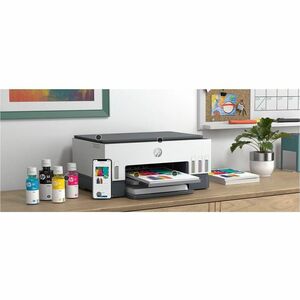 HP 6005 Wired & Wireless Smart Tank Inkjet Multifunction Printer - Colour - Copier/Printer/Scanner - 12 ppm Mono/7 ppm Col