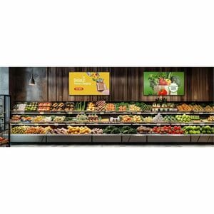 AG Neovo QM5503 1386.84 mm LCD Digital Signage Display - 24 Hours/7 Days Operation - Vertical Alignment (VA) - 3840 x 2160