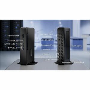 Asus NUC 15 Performance RNUC15JNK7X50000 Barebone System - Mini PC - Socket BGA-2114 - 1 x Processor Support - 1 x Intel C