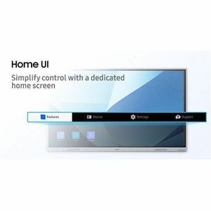 Samsung WE86FX 2184.40 mm 4K UHD LCD Collaboration Display - Infrared (IrDA) - Touchscreen - 3840 x 2160 - 350 cd/m² - 1,2