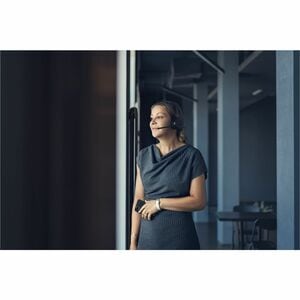 EPOS IMPACT Kabellos Kopfbügel, Auf den Ohren Stereo Headset - Schwarz - Microsoft-Teams-Zertifizierung - Binaural - Ohrau