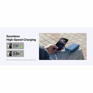 Belkin BoostCharge Stromspeicher - Blau - für Smartphone, iPhone, iPad, AirPod, USB Typ C Gerät, Nintendo Switch, iPad min