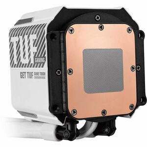 TUF Gaming LC III 360 ARGB LCD all-in-one liquid CPU cooler with pre-installed triple fans designed for high airflow & sta