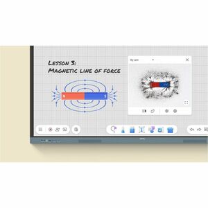 BenQ Board Essential RE6504 1651 mm 4K UHD LCD Collaboration Display - ARM Cortex A73 + A53 - 8 GB - Infrared (IrDA) - Tou