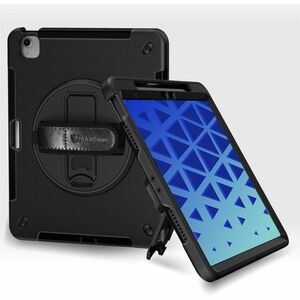 MAXCases Extreme Shield Rugged Carrying Case for 27.9 cm (11") Apple iPad Air 11 (2024) Tablet - Black - Drop Resistant, D