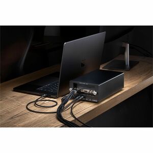 OWC Mercury Helios 5S - For Laptop, Computer, PC, Mac, Workstation - Thunderbolt 5 - Black
