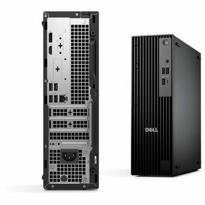 Dell Pro Slim QCS1255 Desktop Computer - AMD Ryzen 5 PRO 8500G - 16 GB - 512 GB PCI Express NVMe 4.0 SSD - Slim PC - Stand