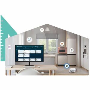 Monitor de juego OLED Odyssey OLED G9 S49CG932SN 49"" (124.5cm) Clase Dual Quad HD (DQHD) Pantalla curva - 32:9 - Plata, G