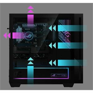 Asus ROG G700 G700TF-05225F114W Gaming Desktop Computer - Intel Core Ultra 5 225F - 32 GB - 1 TB PCI Express NVMe 4.0 SSD 