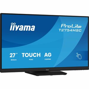 iiyama ProLite T2754MSC-B2AG 27 Zoll Klasse LED-Touchscreen-Monitor - 16:9 Format - 4 ms Reaktionszeit - 68,6 cm (27 Zoll)