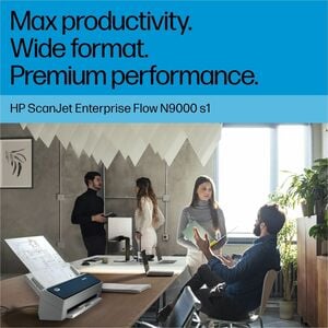 HP Scanjet Enterprise Flow 9000 s1 Sheetfed Scanner - 600 x 600 dpi Optical - 24-bit Color - 48-bit Grayscale - Greyscale 