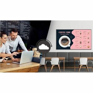 LG 55UH5Q-E Digital Signage Display - 55" LCD - Advanced Super Dimension Switch ( ADS ) - 24 Hours/7 Days Operation - 3840