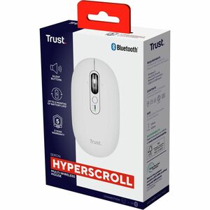 SERON HYPSCROLL SLIM WRLS MOUSE WHT