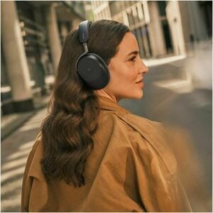 Jabra Evolve3 75 Wireless On-ear, Over-the-head, Over-the-ear Stereo Headset - Black - Binaural - Supra-aural - 3000 cm - 